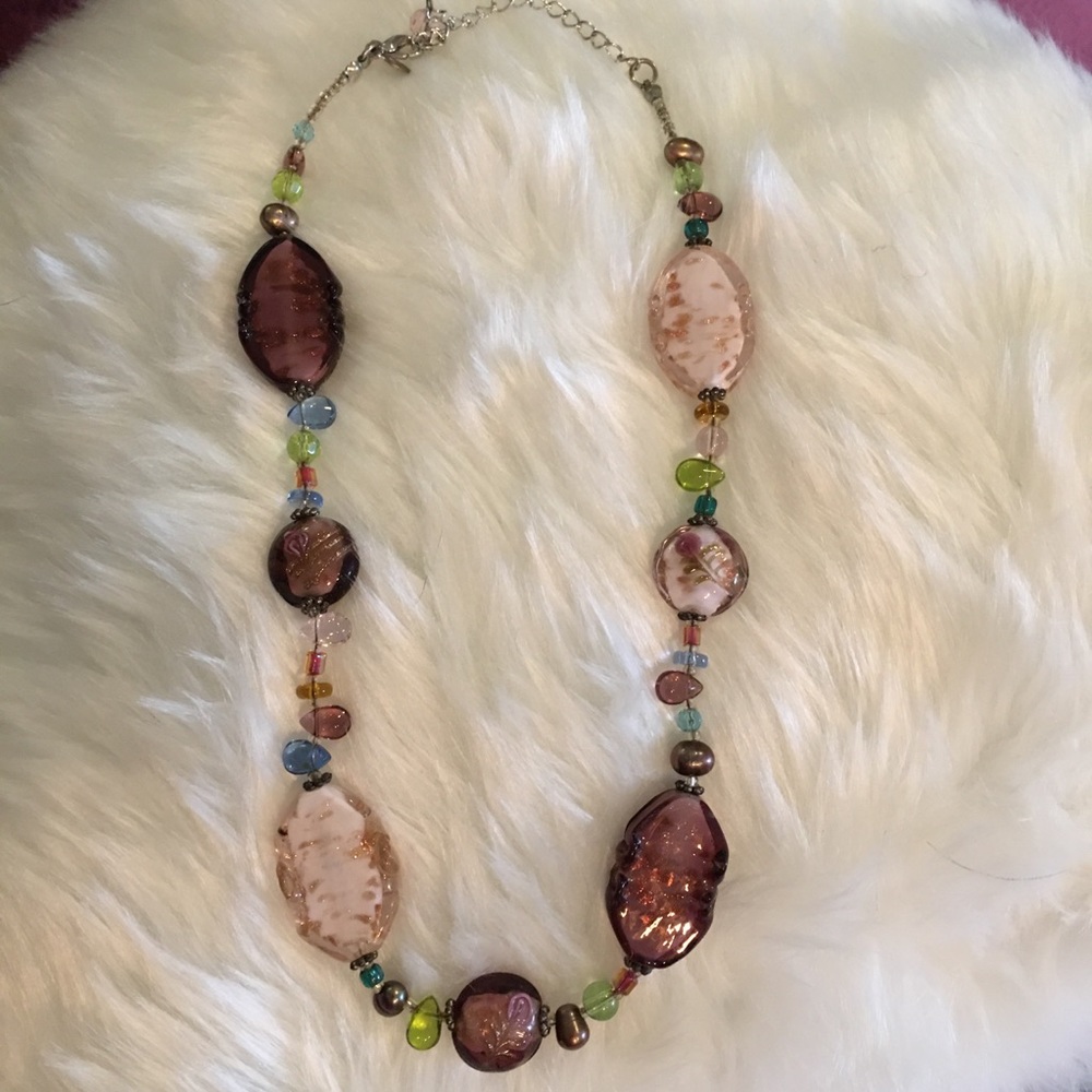 Glass Bead Necklace